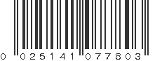 UPC 025141077803