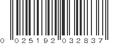 UPC 025192032837