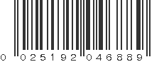 UPC 025192046889