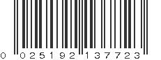 UPC 025192137723