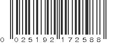 UPC 025192172588