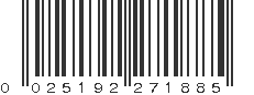 UPC 025192271885