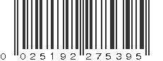 UPC 025192275395