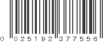 UPC 025192377556