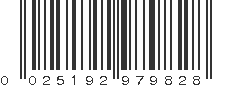 UPC 025192979828