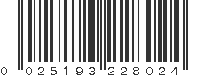 UPC 025193228024