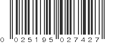 UPC 025195027427