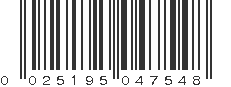 UPC 025195047548