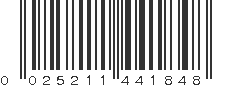 UPC 025211441848