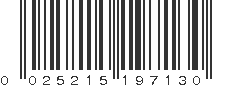 UPC 025215197130