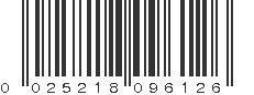 UPC 025218096126