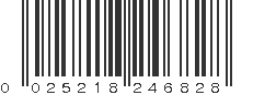 UPC 025218246828