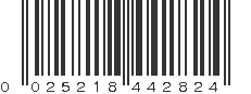 UPC 025218442824