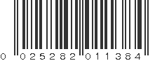 UPC 025282011384