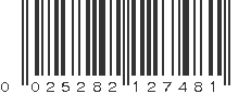 UPC 025282127481