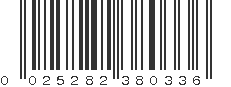 UPC 025282380336