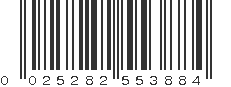 UPC 025282553884