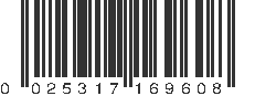 UPC 025317169608