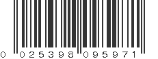 UPC 025398095971