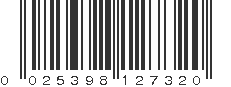 UPC 025398127320