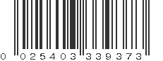 UPC 025403339373