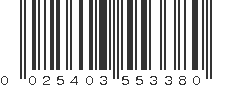 UPC 025403553380