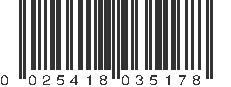 UPC 025418035178