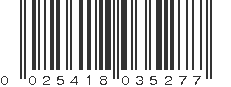 UPC 025418035277