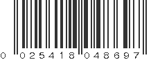 UPC 025418048697