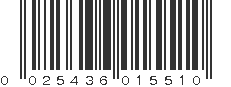 UPC 025436015510