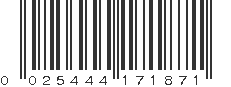 UPC 025444171871