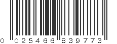 UPC 025466839773