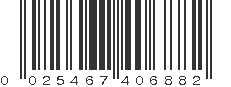 UPC 025467406882