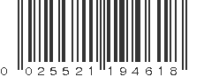 UPC 025521194618