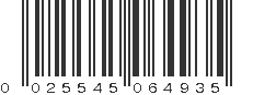 UPC 025545064935