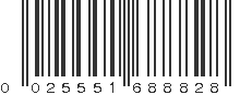 UPC 025551688828