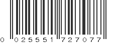 UPC 025551727077