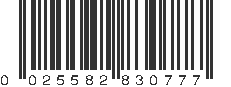 UPC 025582830777