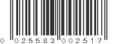 UPC 025583002517