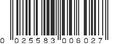 UPC 025583006027