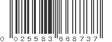 UPC 025583668737