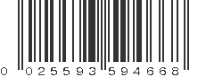 UPC 025593594668