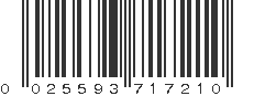 UPC 025593717210