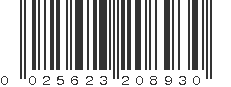 UPC 025623208930