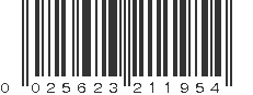 UPC 025623211954