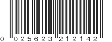 UPC 025623212142