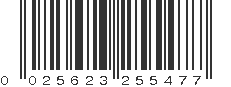 UPC 025623255477