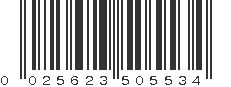 UPC 025623505534