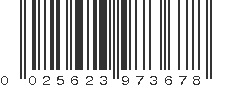 UPC 025623973678