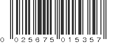 UPC 025675015357